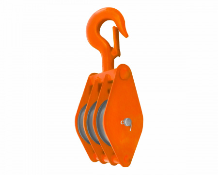 Блок трехрольный полиспаст Magnus-Profi 3B-250, 0.25 т