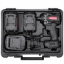 Thorvik Гайковерт ударный аккумуляторный бесщеточный 1/2"DR, 21В, 2*4Aч, 890 Нм