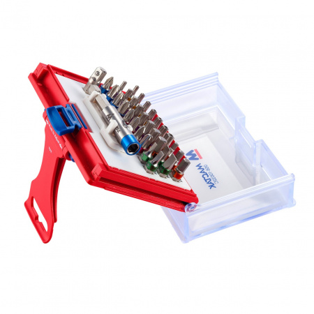 МАСТАК Набор вставок (бит) 1/4", TORX, HEX, PZ, PH, SLOT, 32 предмета