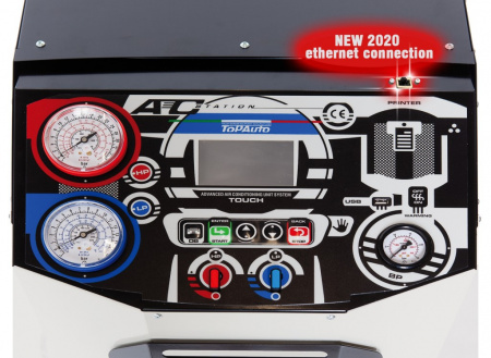 TopAuto RR900Touch Станция автоматическая для заправки автомобильных кондиционеров