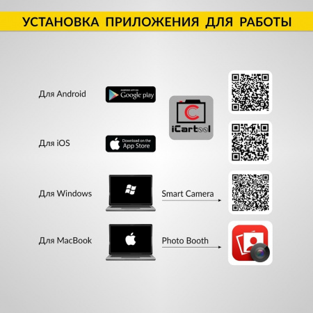 ICartool Микроскоп цифровой WIFI/USB, 2Мп, 1000X, 1920x1080