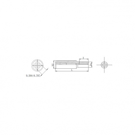 Thorvik Головка торцевая глубокая 3/8"DR, внешний TORX®, Е14