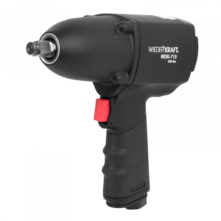 WiederKraft Гайковерт ударный пневматический 1/2" 950Nm, 2,06 кг., 360л/мин,  10000об/мин