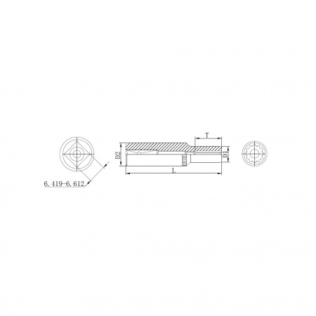 Thorvik Головка торцевая глубокая 12-гранная 1/2"DR, 21 мм