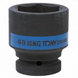 KING TONY Головка торцевая ударная шестигранная 1", 48 мм