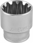 JONNESWAY Головка торцевая SUPER TECH 1/4"DR, 13 мм, 1/2", E16
