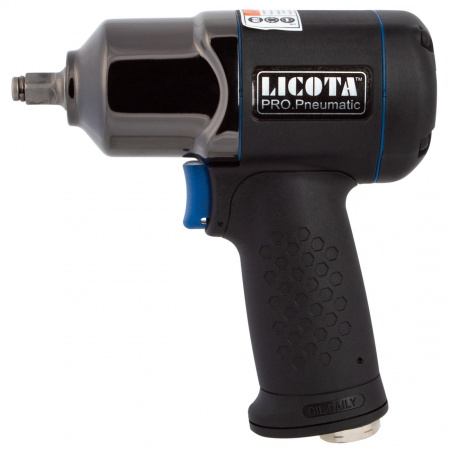 Licota Гайковерт пневматический 3/8" 705 Нм (72 кгм) компактный, композитный