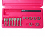 JTC Набор инструментов для восстановления резьбы М6х1.0-М12х1.75 мм в кейсе 15 предметов