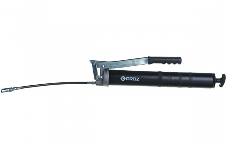 GROZ Шприц для смазки профессиональный,резиновый, 400 gms,750 см3,1/8'' BSPT