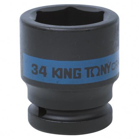 KING TONY Головка торцевая ударная шестигранная 3/4", 34 мм, длина 57 мм
