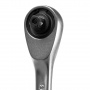KING TONY Трещотка 1/4", 140 мм, 90 зубцов, флажковая с кнопкой
