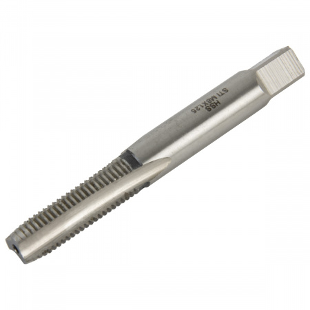 WiederKraft Метчик STI для резьбовых вставок M8X1,25, HSS