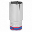 KING TONY Головка торцевая глубокая шестигранная 1/2", 30 мм