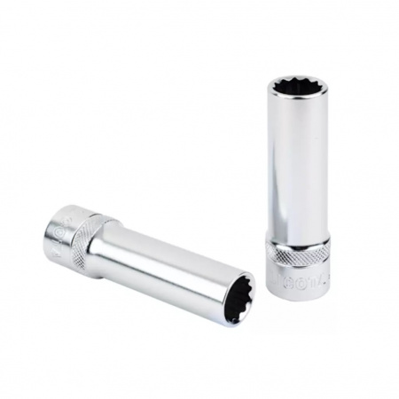 Licota Головка торцевая глубокая 1/2" (12,7 мм), 12-гранная, 9 мм, длина 77 мм