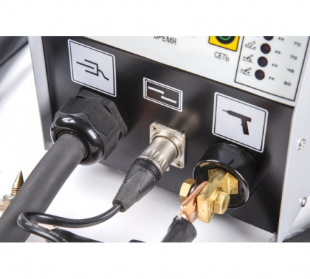 KraftWell Аппарат для контактной точечной сварки 220 В (споттер) KRW60SW/220L