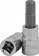 JONNESWAY Насадка торцевая 1/2"DR с вставкой-битой шестигранной, H6, 55 мм
