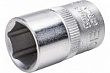 FORCE Головка торцевая 13 мм 3/8" 6-гранная L28 мм F-53513