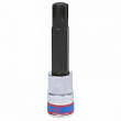 KING TONY Насадка (бита) торцевая 1/2", RIBE, M14, L = 100 мм