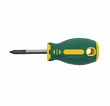 Jonnesway Отвертка стержневая POZIDRIV ANTI-SLIP GRIP, PZ1x38