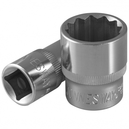 JONNESWAY Головка торцевая, 12-гранная, 1/2"DR, 12 мм, длина 38 мм