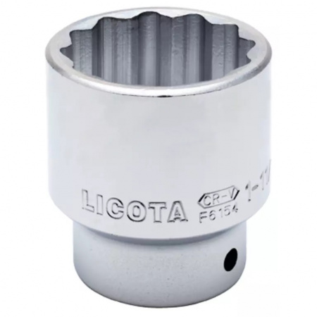 Licota Головка торцевая 1" 12гр. 1"-11/16"