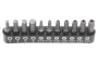 Licota Набор бит 1/4", L-25 мм. на пластиковом держателе, TORX с отверстием, HEX (шестигранные)