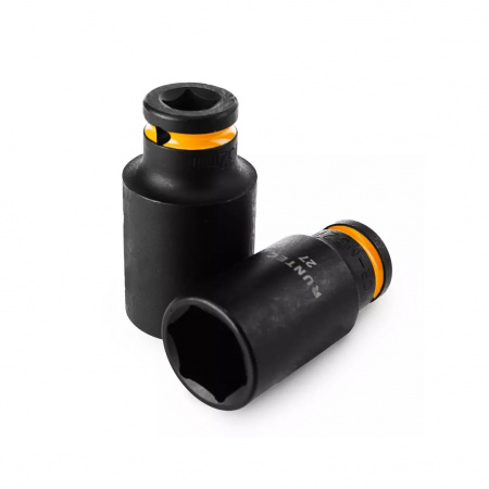 RUNTEC Набор ударных головок глубоких 1/2", 10-32 мм, CrMo, 15 предметов