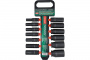 ROCKFORCE Набор головок ударных глубоких, 13 пр., 1/2", 6 гр. (размеры 10-32 мм) на пласт. держателе