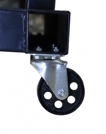 KraftWell Стенд для разбора двигателей г/п 680 кг, с редуктором