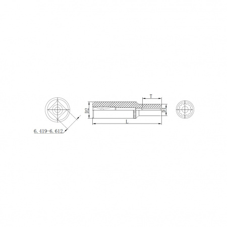 Thorvik Головка торцевая глубокая 12-гранная 1/2"DR, 12 мм
