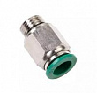 GARWIN PRO Фитинг цанговый М1/4" 10 мм, с уплотнением, металлический корпус