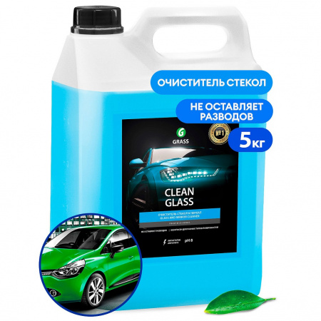 GRASS Clean glass Средство для очистки стекол и зеркал (канистра 5 кг)