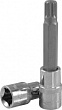 OMBRA Насадка торцевая 1/2"DR с вставкой-битой SPLINE, M10, 100 мм