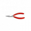 Knipex Плоскогубцы захватные прецизионные, плоские вогнутые узкие губки, 125 мм хром, обливные ручки