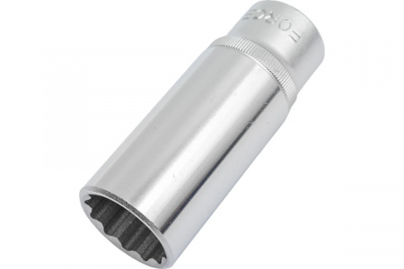 FORCE Головка торцевая 22 мм 1/2" 12-граннаяглубокая L77 мм 