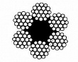 Канат стальной ГОСТ 2688-80 д=24,0 мм Magnus-Profi