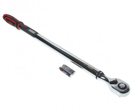 JTC Ключ динамометрический 1/2" 17-340 НМ, 665 мм, с цифровой индикацией