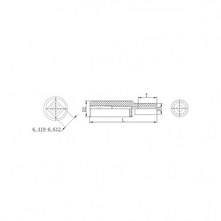 Thorvik Головка торцевая глубокая 12-гранная 1/2"DR, 17 мм