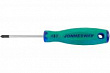 JONNESWAY Отвертка стержневая крестовая ANTI-SLIP GRIP, PH1х75 мм