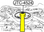JTC Фиксатор коленвала (FORD) (FM): 303-1310.