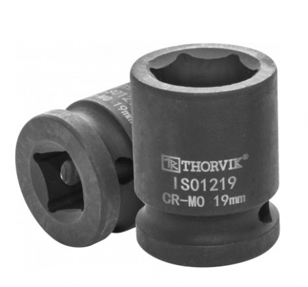 Thorvik Головка торцевая ударная 1/2"DR, 19 мм