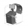 SIVIK Балансировочный станок GALAXY PLUS СБМП-60/3D Л Красный RAL3020
