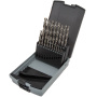 GARWIN INDUSTRIAL Набор сверл 1.0-10.0 х 0,5 мм 19пр. HSS-G Spiralbohrer (Metall)