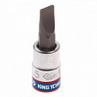KING TONY Насадка (бита) торцевая 1/4", Slotted, 5,5х1,0 мм, L = 37 мм