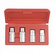 FORCE Набор шпильковертов 1/4"-7/16" 4 пр., кейс