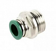 GARWIN PRO Фитинг цанговый М1/2" 10 мм, с уплотнением, метал. корпус