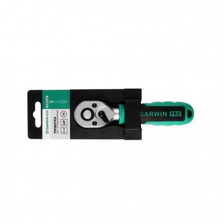 GARWIN PRO Трещотка, 3/8", 72 зубца, длина 140 мм