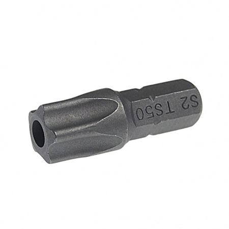 JTC Бита TORX TS50Hх25 мм 1/4" 5-ти гранная с отверстием 