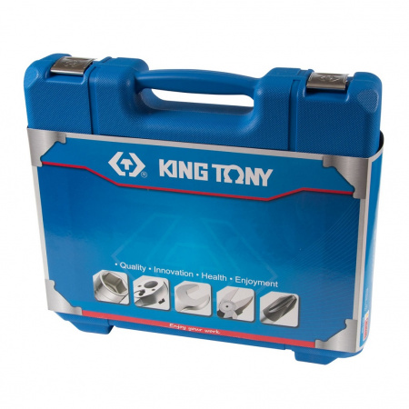 KING TONY Набор ударных глубоких торцевых головок 3/4", шестигранные, 3/4"-1-5/8", 14 предметов