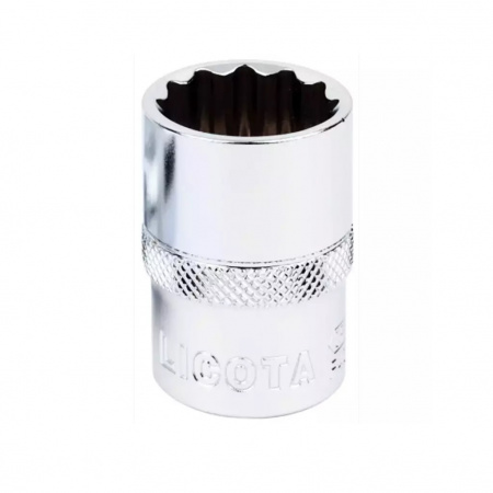 Licota Головка торцевая, 1/2" (12,7 мм), 12-гранная, 30 мм, длина 42 мм